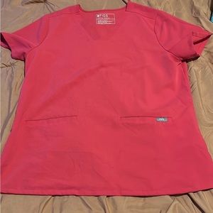 Figs Ultra Rose Casma Scrub top